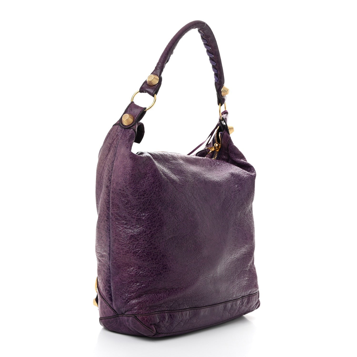 Balenciaga Agneau Giant 21 Gold Hardware Day Hobo Raisin 4 of 7