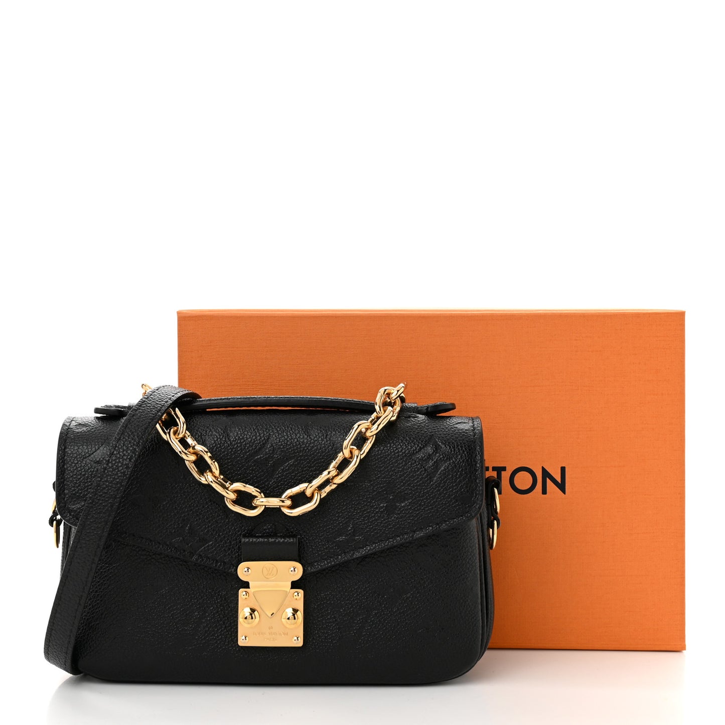 Empreinte Pochette Metis East West Black