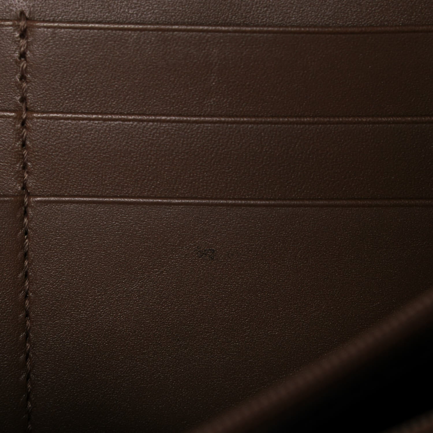 Gucci GG Supreme Monogram Web Zip Around Wallet Brown 12 of 13