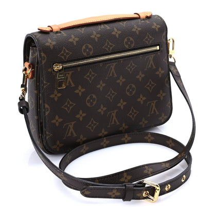Louis Vuitton Monogram Pochette Metis Brown 2 of 7