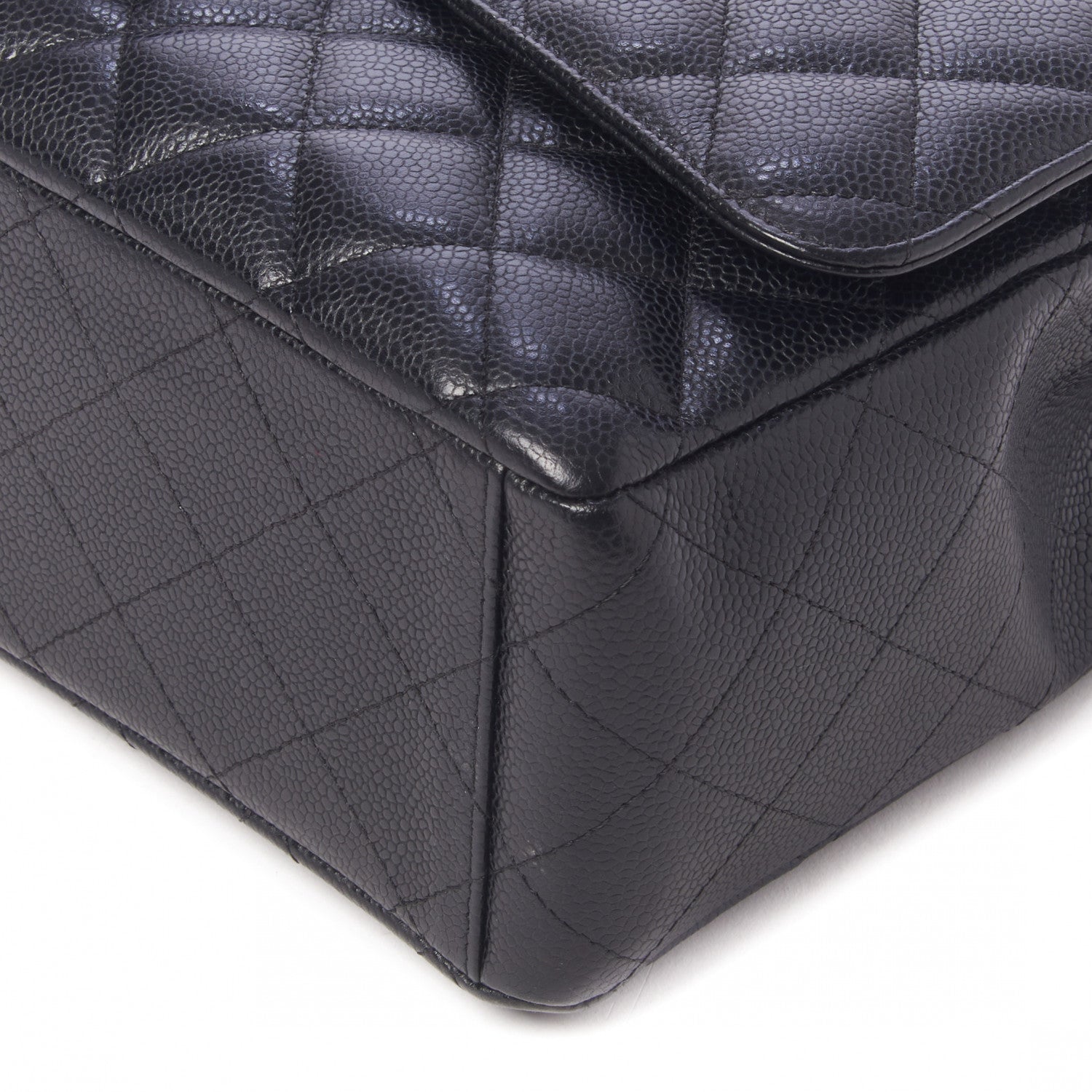 Chanel Caviar Quilted Maxi Double Flap Black 5 of 10