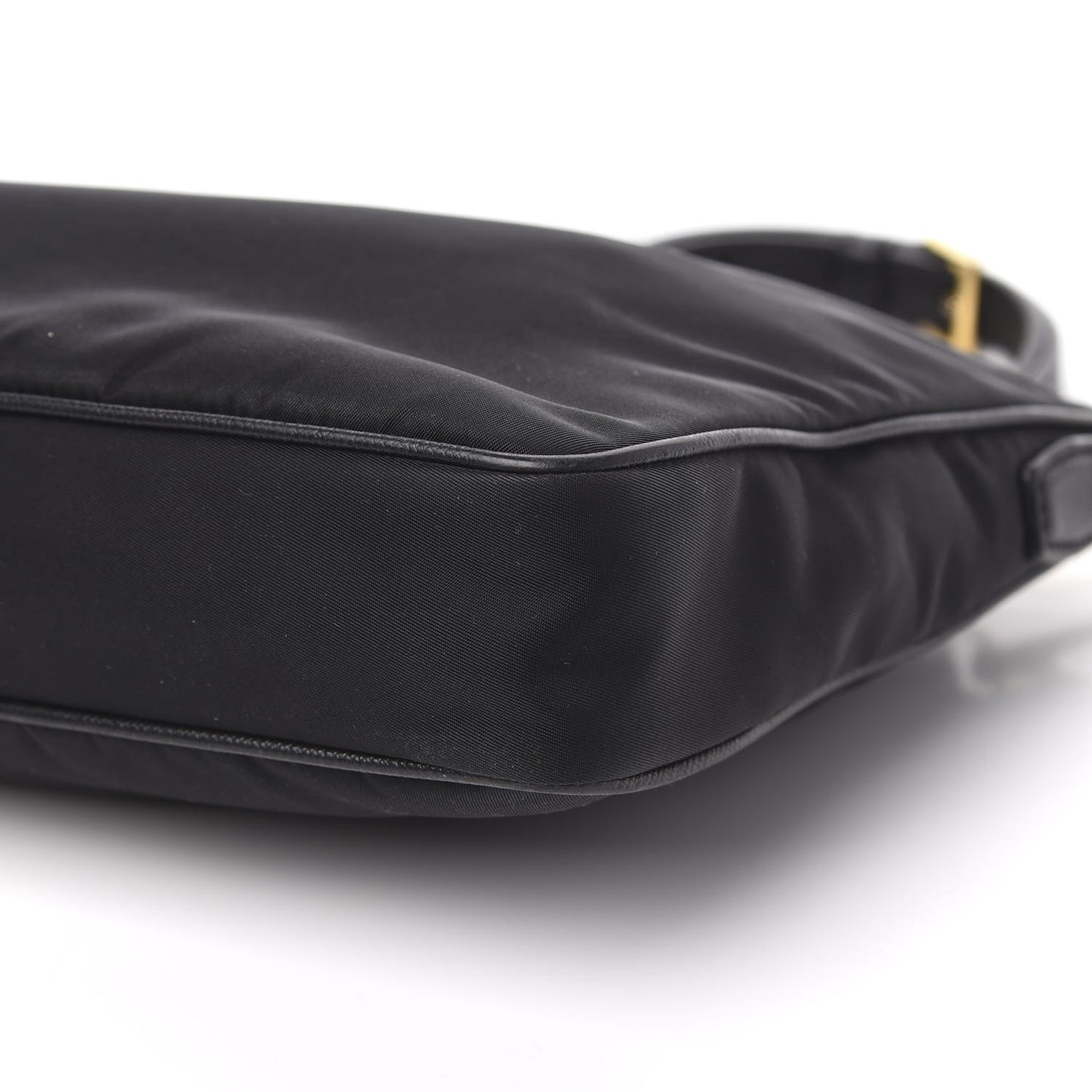 Tessuto Nylon Saffiano Crossbody Bag Black