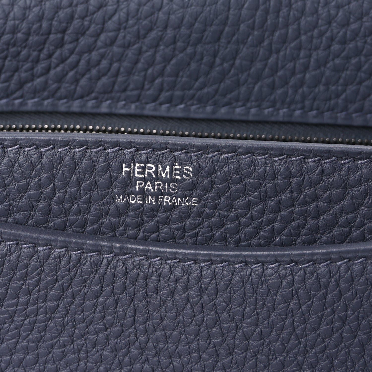 Hermes Togo Steve Light Messenger  Etain 4 of 8