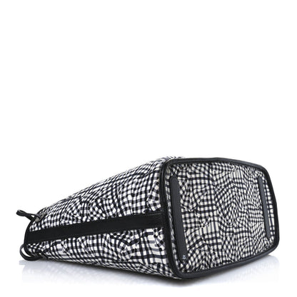MCM Visetos Medium Liz Reversible Shopper Tote Black 7 of 7
