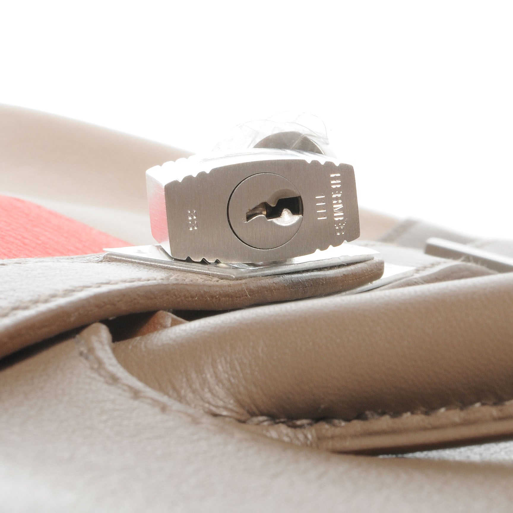 Hermes Togo Tadelakt Swift Casaque Tri-Color Birkin 35 Rose Jaipur Argile Etoupe 5 of 11