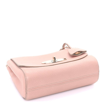 Mulberry Small Classic Grain Calfskin Small Lily Flap  Salmon 3 of 7