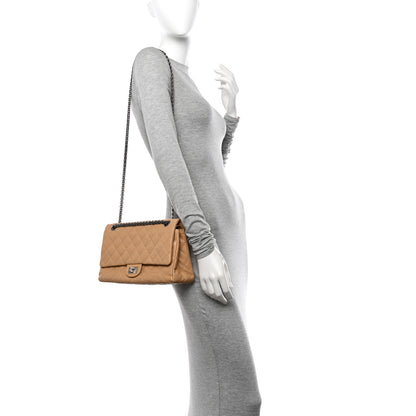 Chanel Caviar Quilted 2.55 Reissue 226 Flap Beige 2 of 16