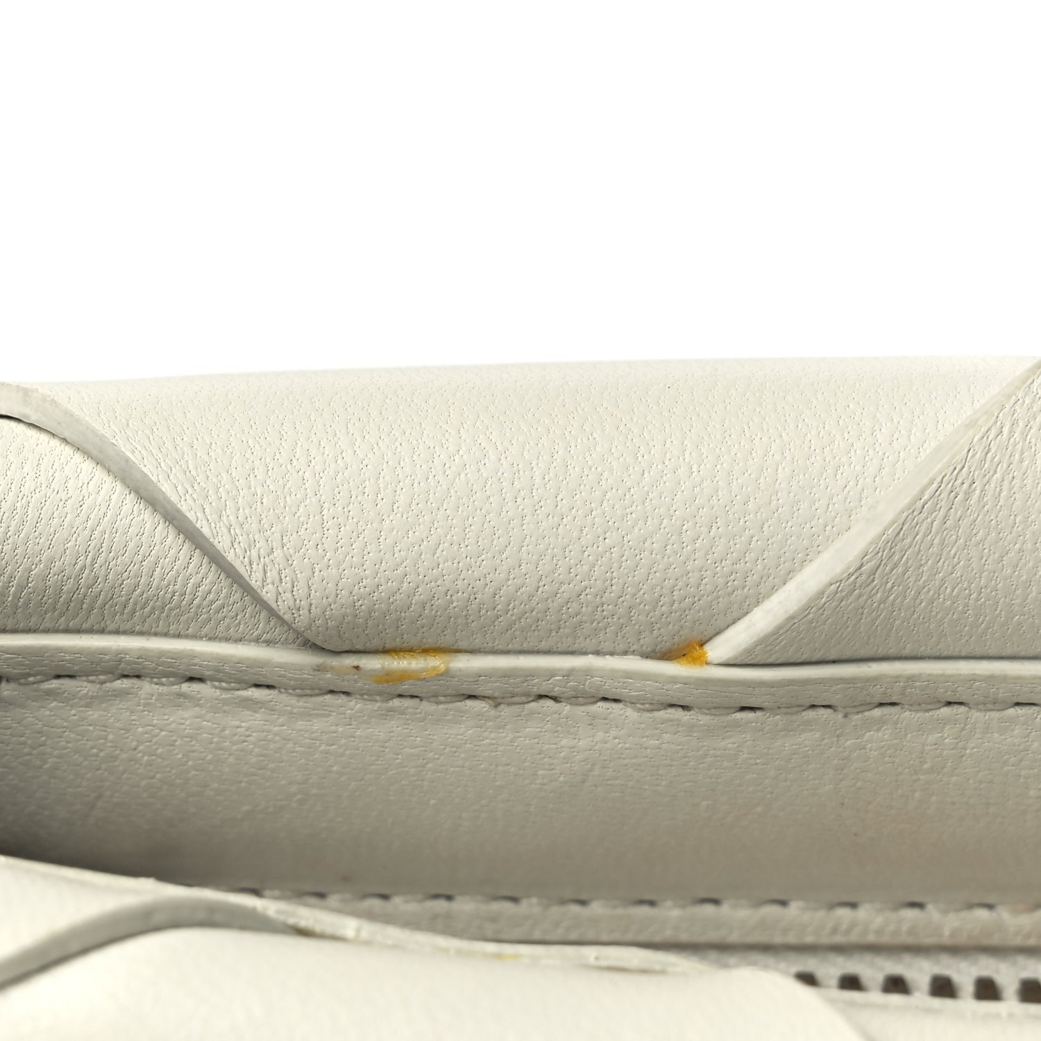 Bottega Veneta Nappa Maxi Blown Up Intrecciato Pouch Clutch  Optic White 8 of 8