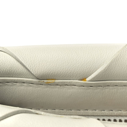 Bottega Veneta Nappa Maxi Blown Up Intrecciato Pouch Clutch  Optic White 8 of 8