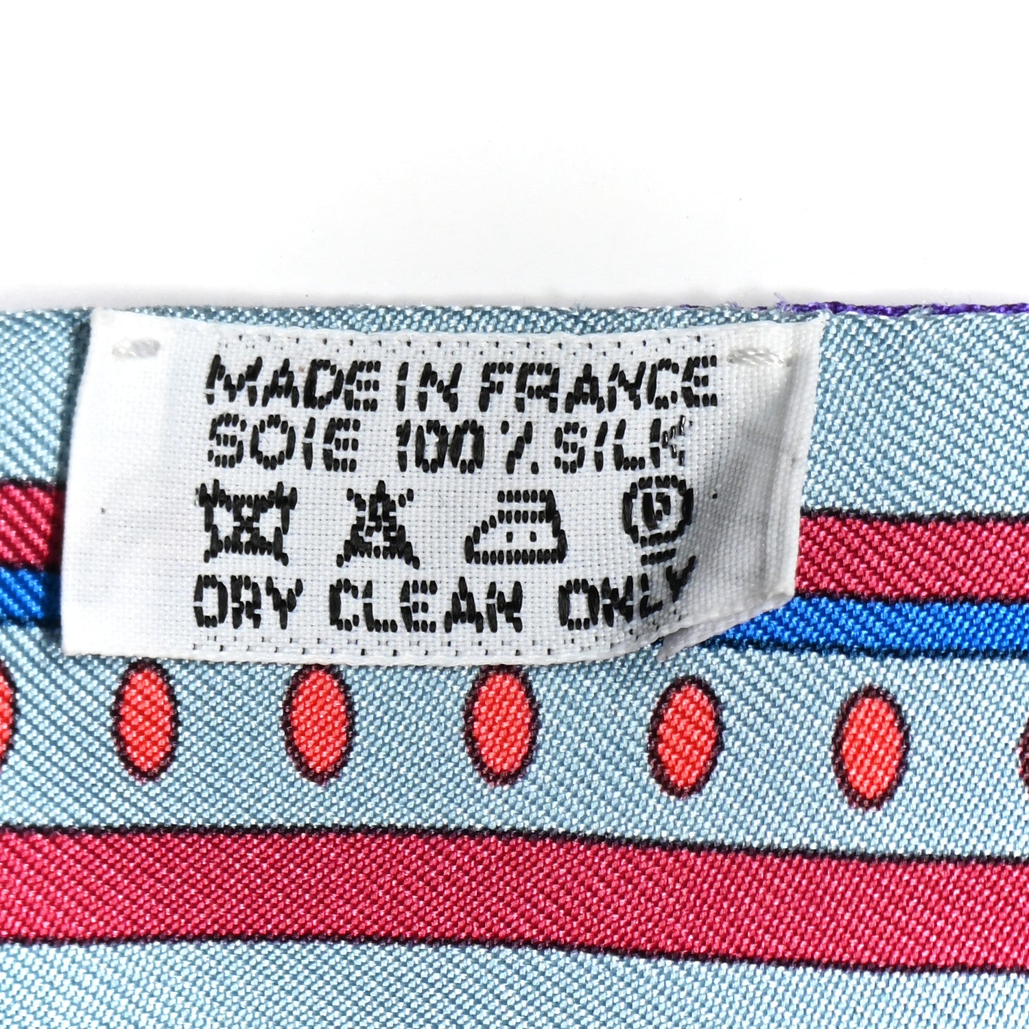 Hermes Silk Sequences Twilly Scarf Bleu Glacier 4 of 4