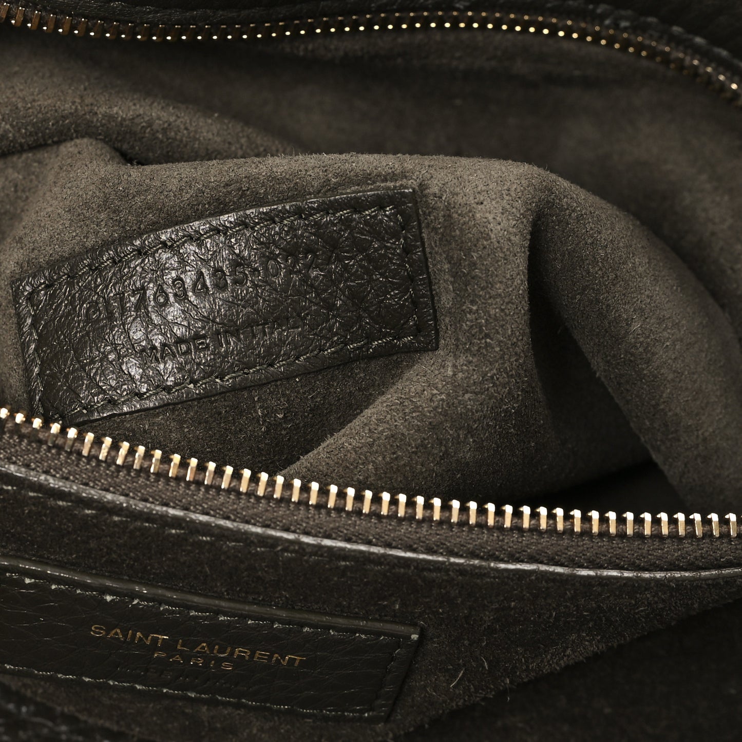 Grained Deerskin Bea Tote Musk