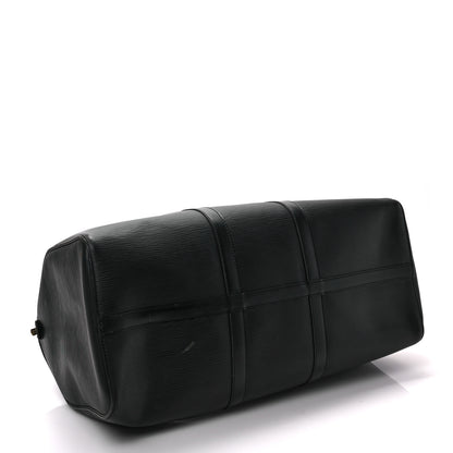 Louis Vuitton Epi Keepall 50 Black 4 of 10