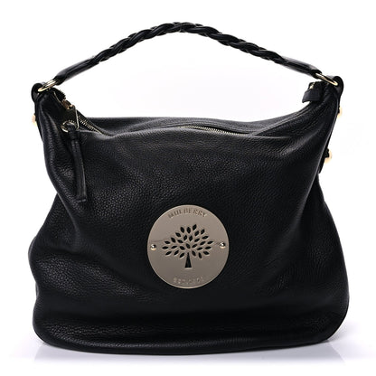 Mulberry Soft Spongy Calfskin Large Daria Hobo Black 1 of 7