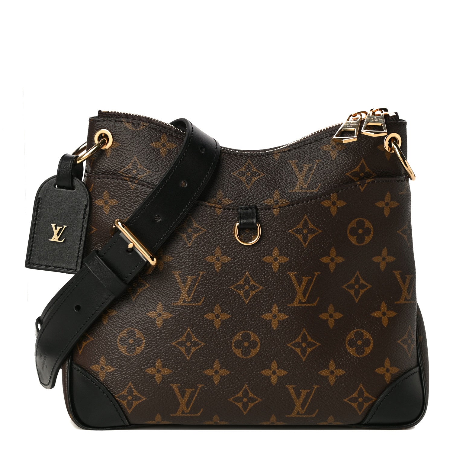 Louis Vuitton Monogram Odeon PM Black 1 of 10