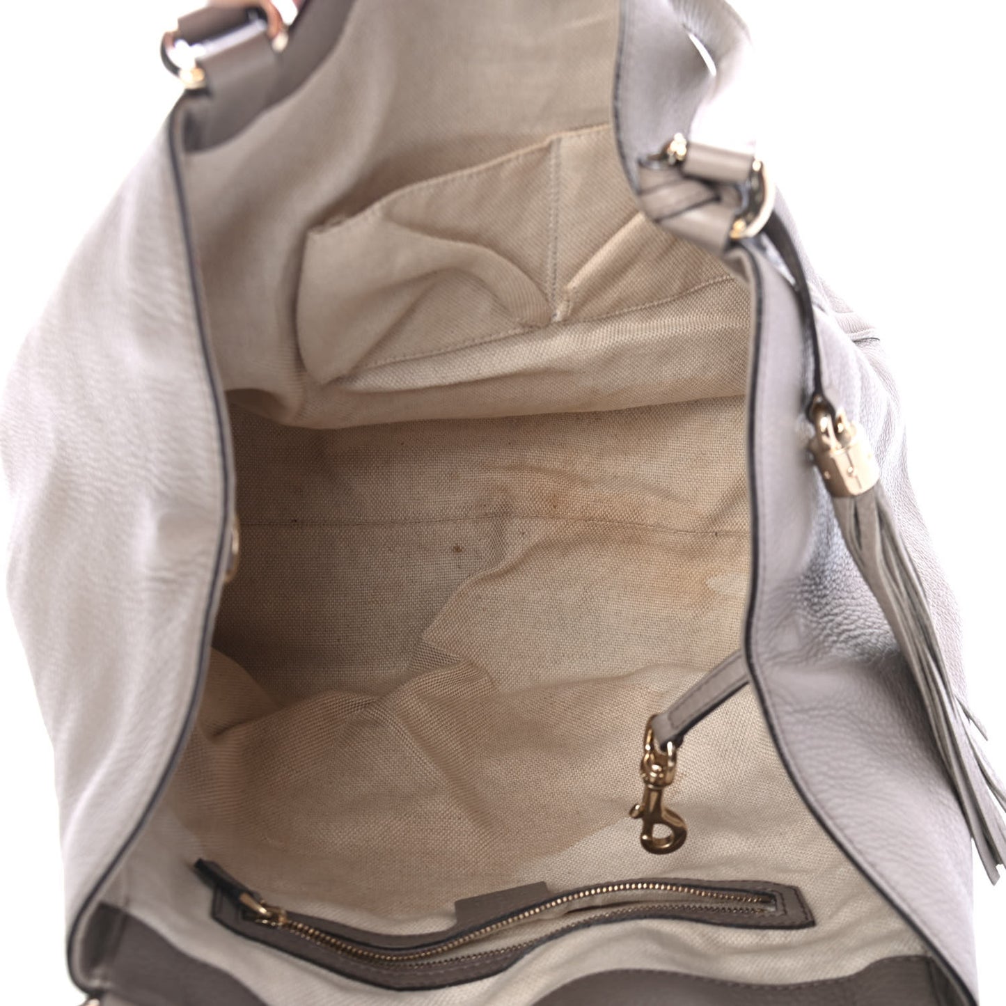 Pebbled Calfskin Medium Soho Shoulder Bag New Fango