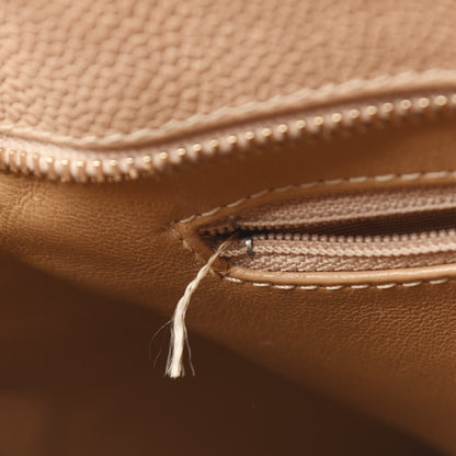 Chanel Caviar Quilted Medallion Tote Beige 10 of 14