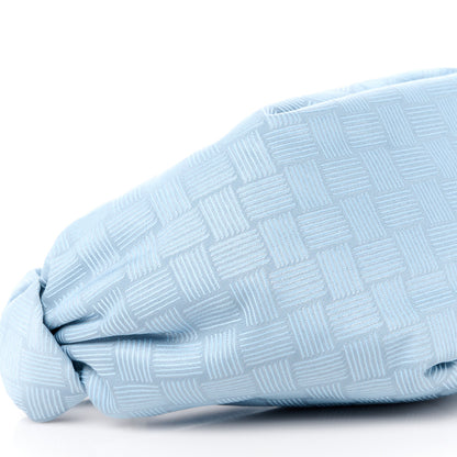 Bottega Veneta Jacquard Mini Double Knot Bag Bubble Silver 8 of 9