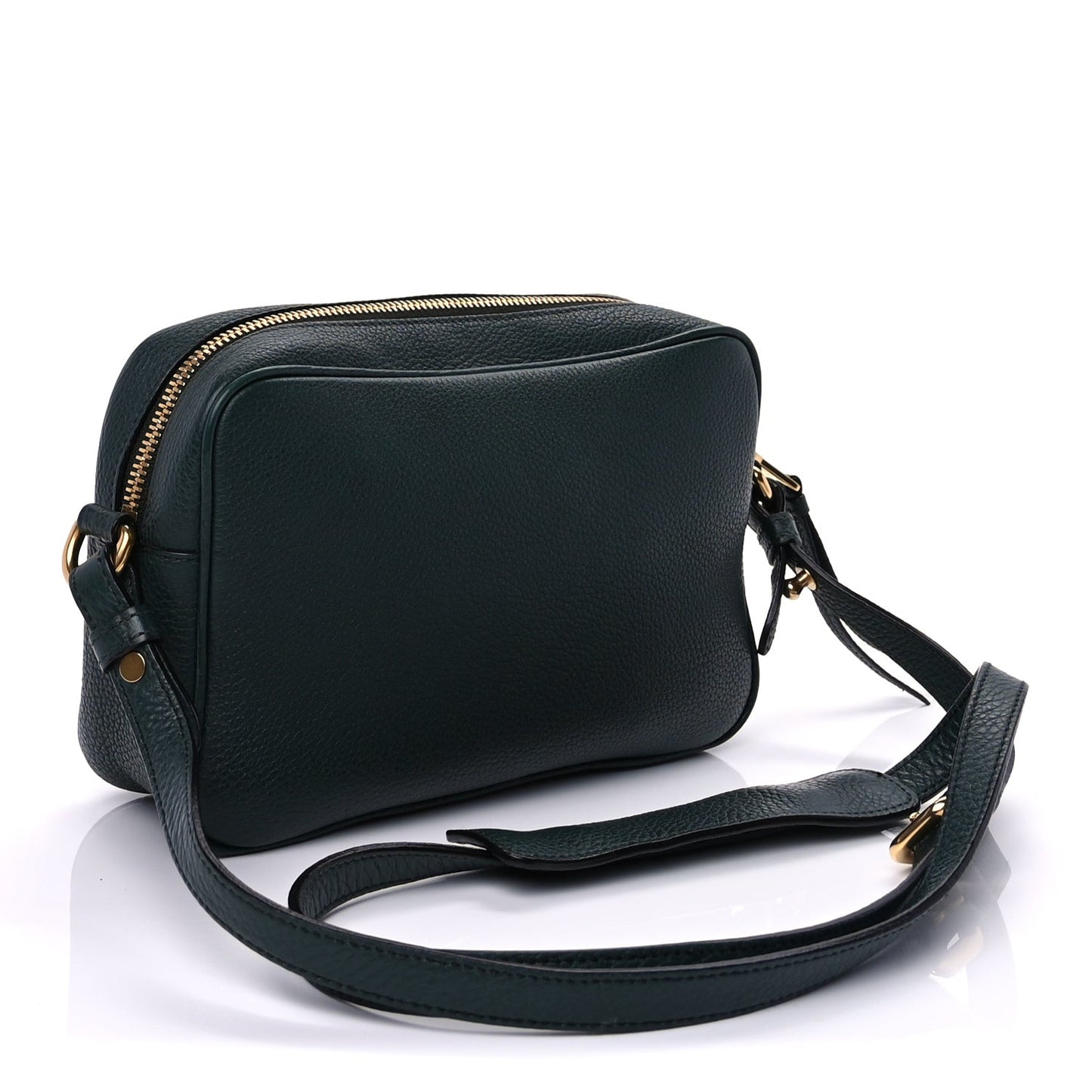 Vitello Phenix Camera Bag Smeraldo