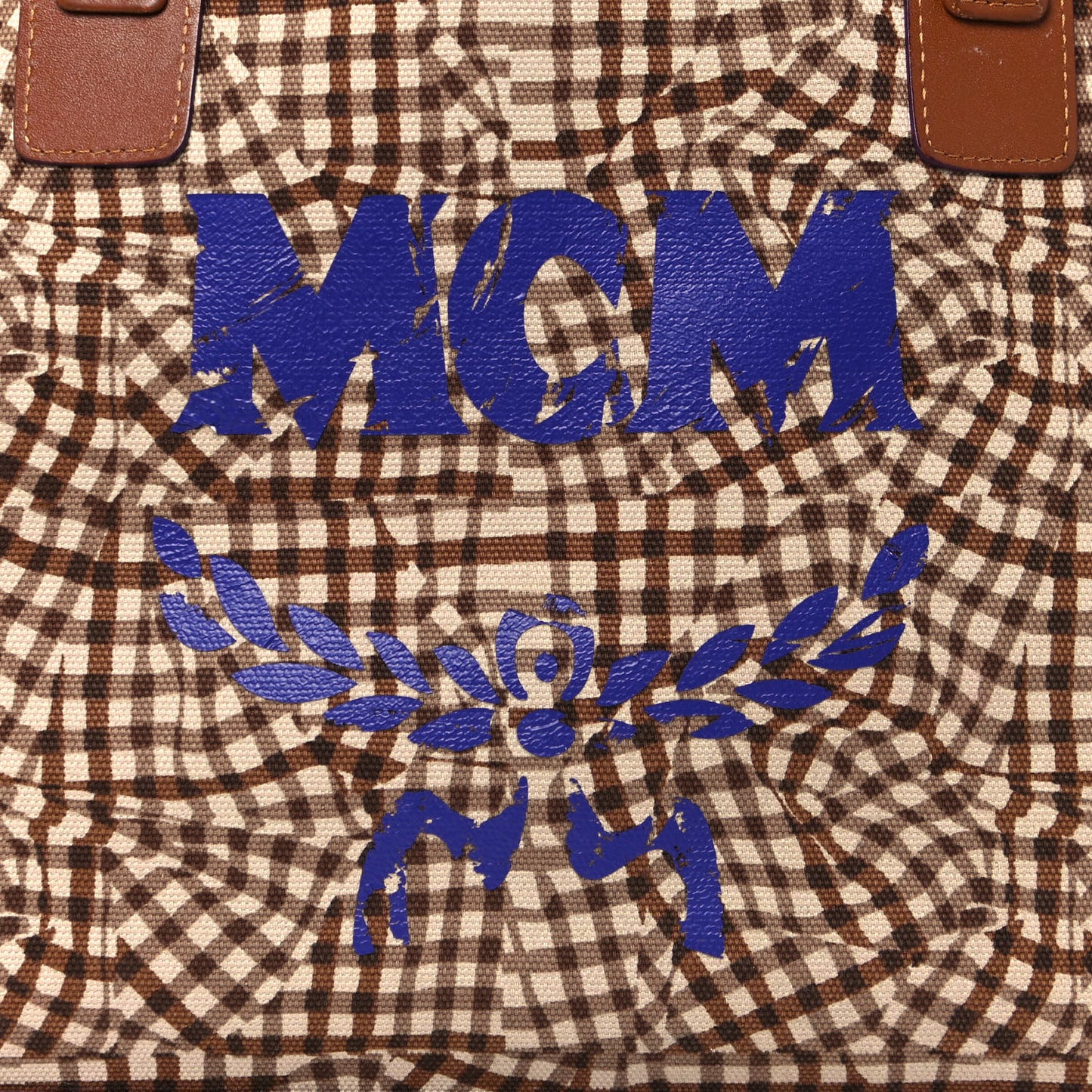 Visetos Medium Liz Reversible Shopper Tote Cognac