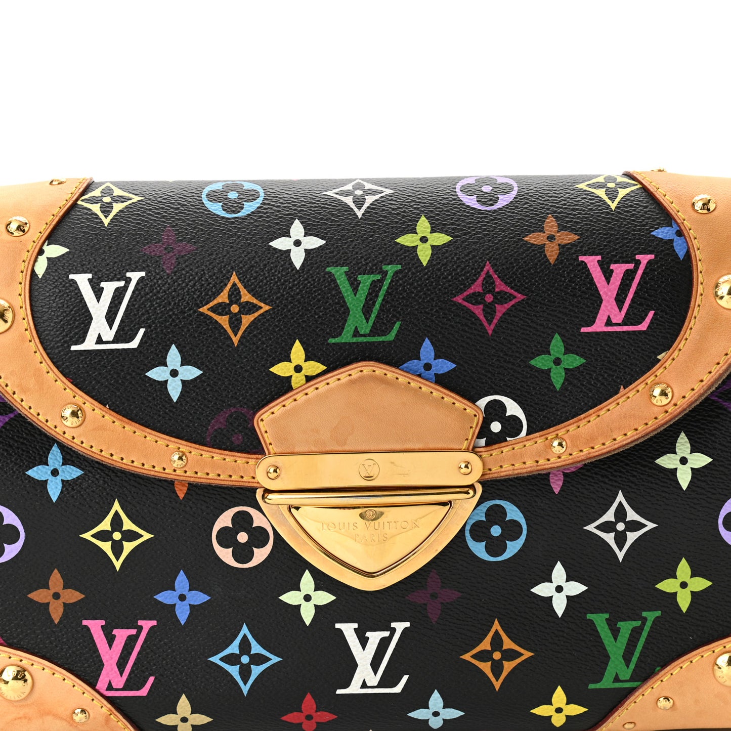 Monogram Multicolor Beverly MM Black