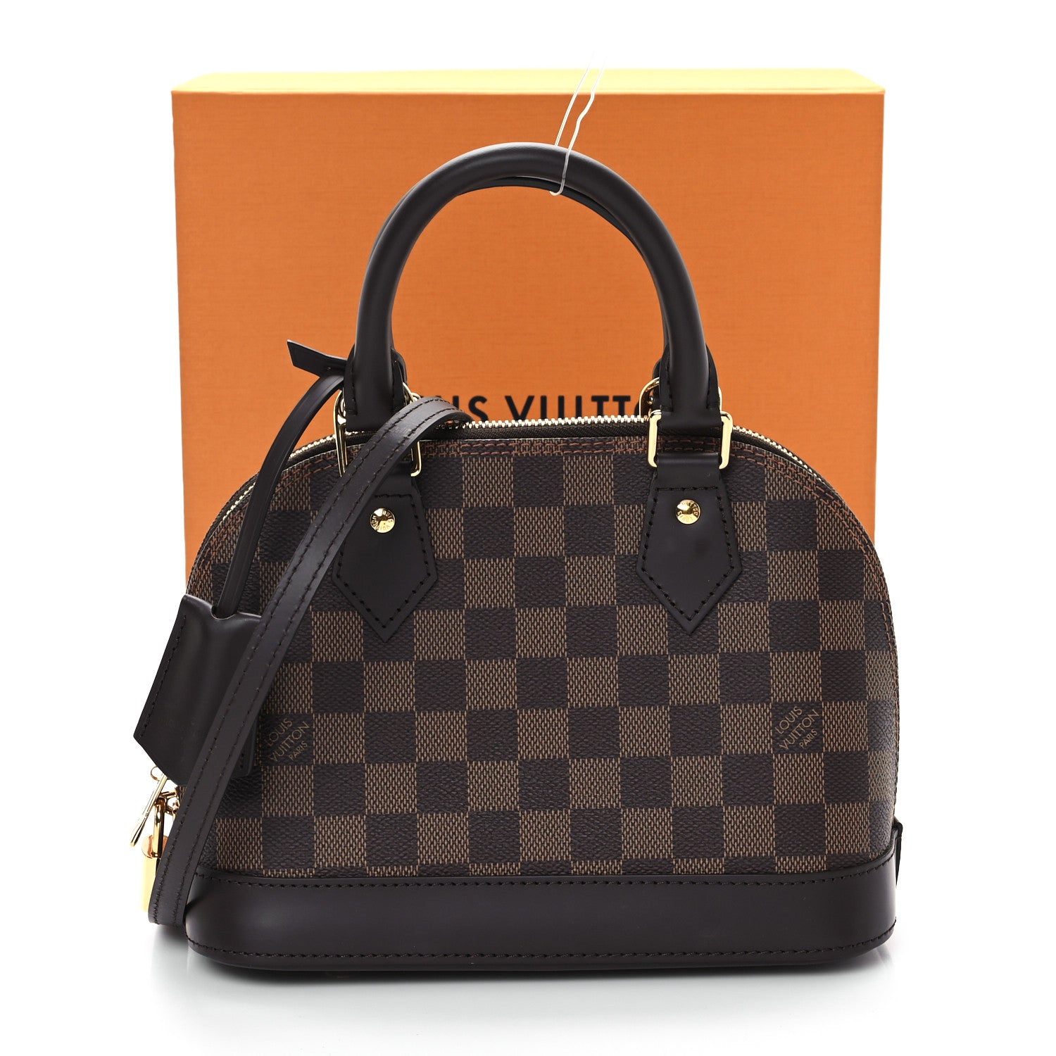 Louis Vuitton Damier Ebene Alma BB 10 of 10