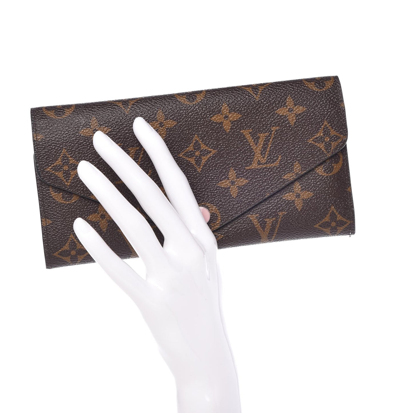 Monogram Josephine Wallet Rose Ballerine