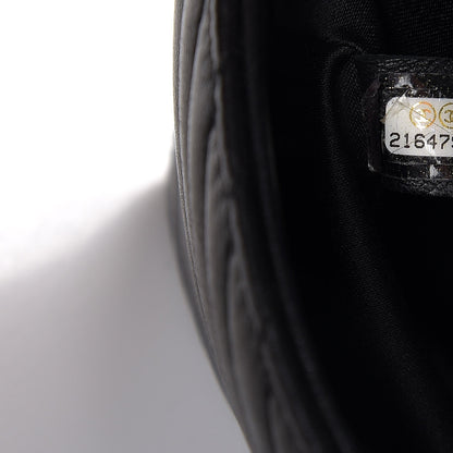 Chanel Lambskin Small CC Crossing Flap Black 7 of 8