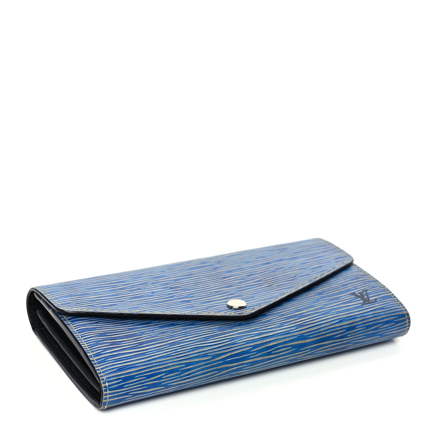 Louis Vuitton Epi Sarah Wallet NM Denim Light 5 of 10