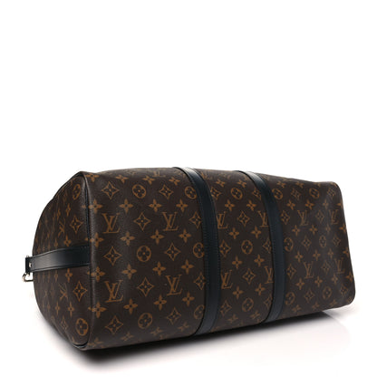 Louis Vuitton Monogram Macassar Keepall Bandouliere 45 3 of 8