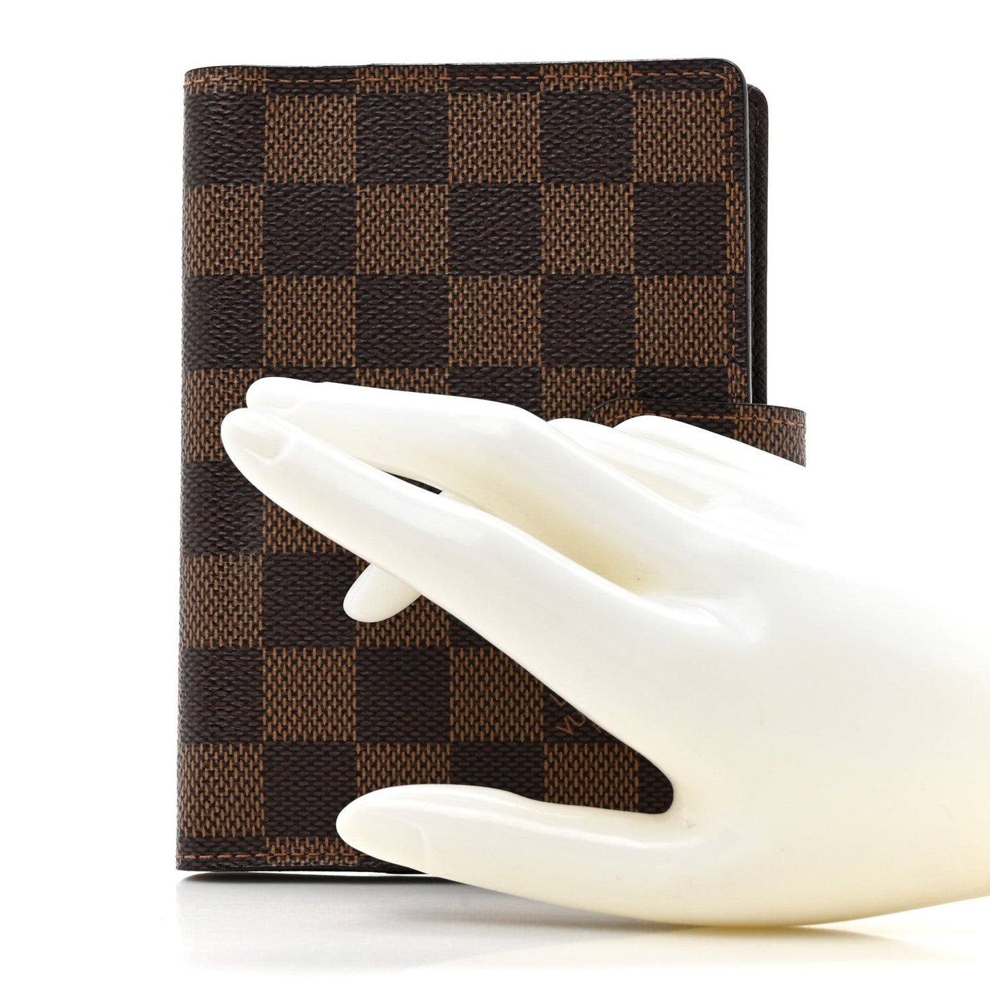 Damier Ebene Small Ring Agenda Cover