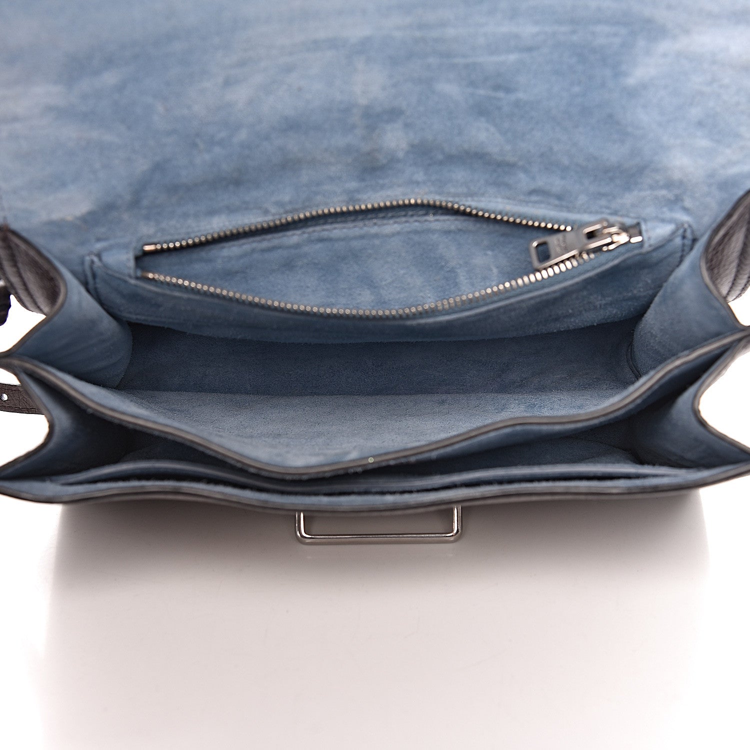 Prada Glace Calfskin Sfumata Cahier Bag Argilla Astrale 5 of 20