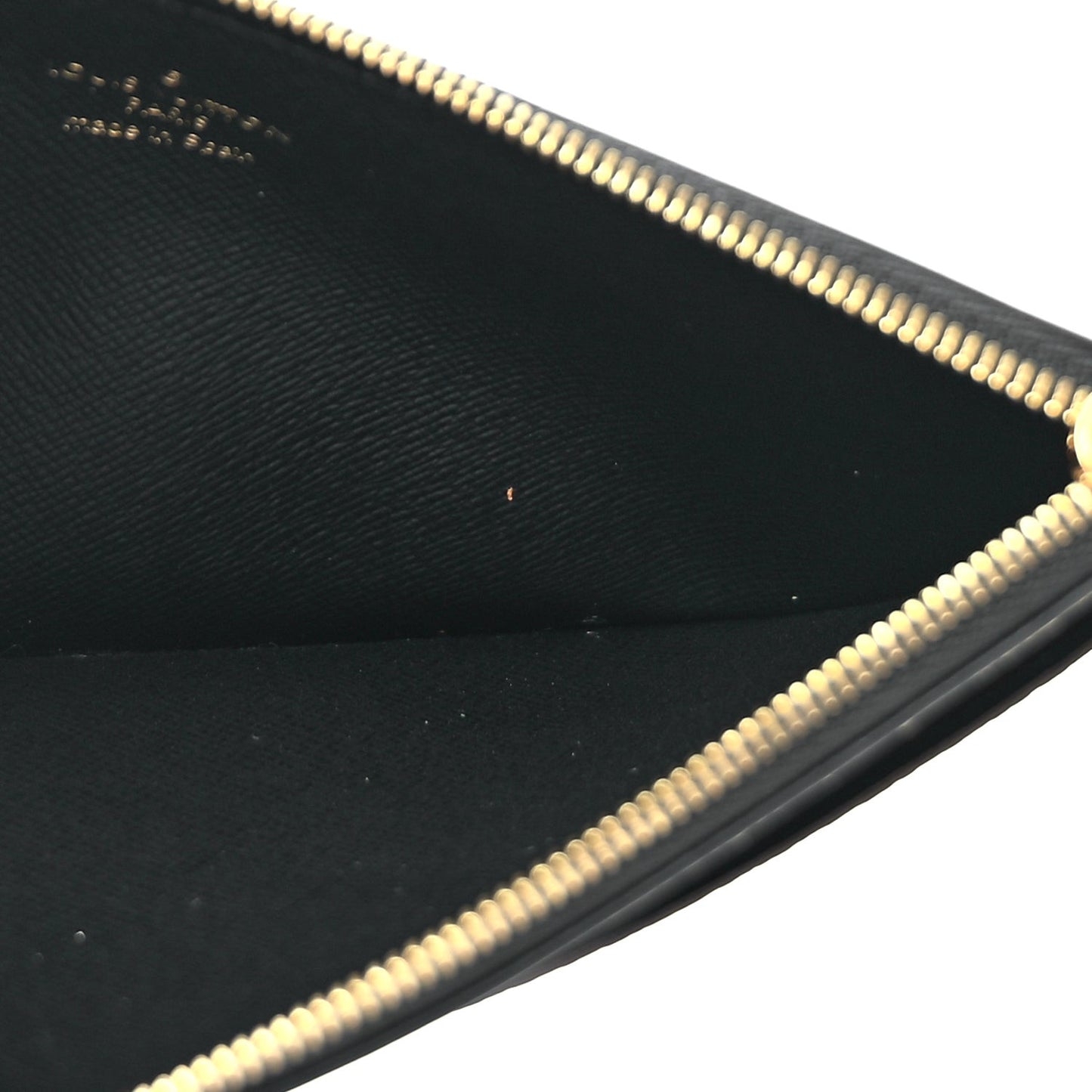 Monogram Slim Purse  Black