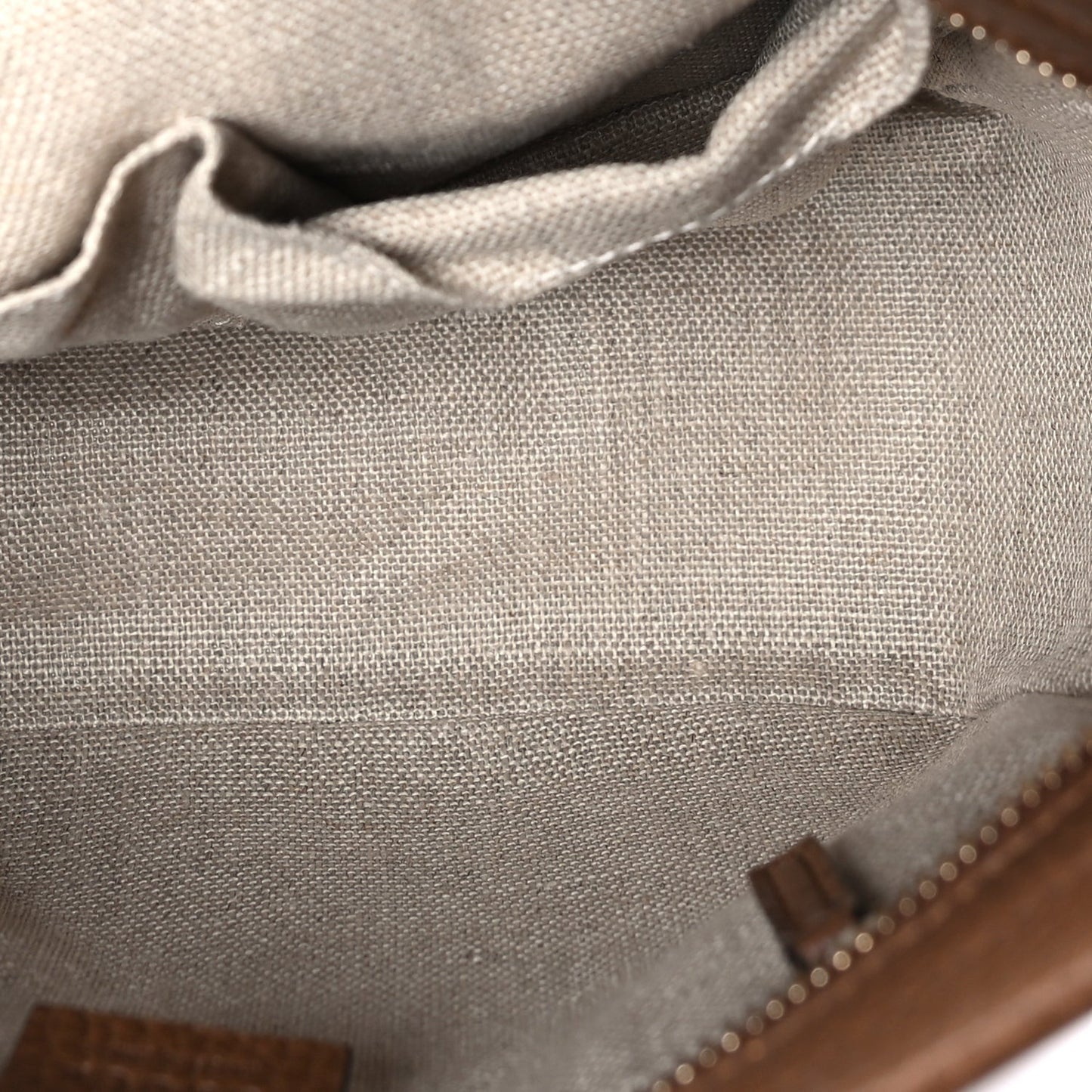 Monogram Small Bree Tote Beige Tabacco