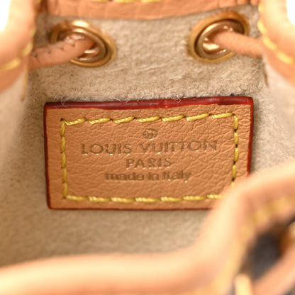 Louis Vuitton Monogram Micro Noe Bag Charm Key Ring 6 of 6