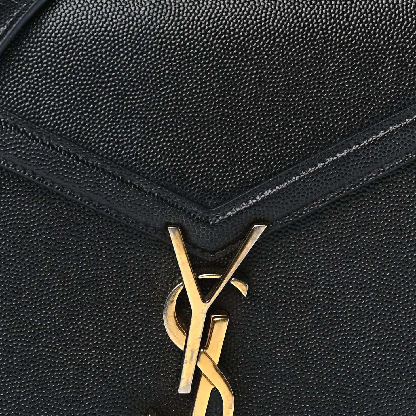 Grain de Poudre Mini Classic Monogram Cassandra Top Handle  Black