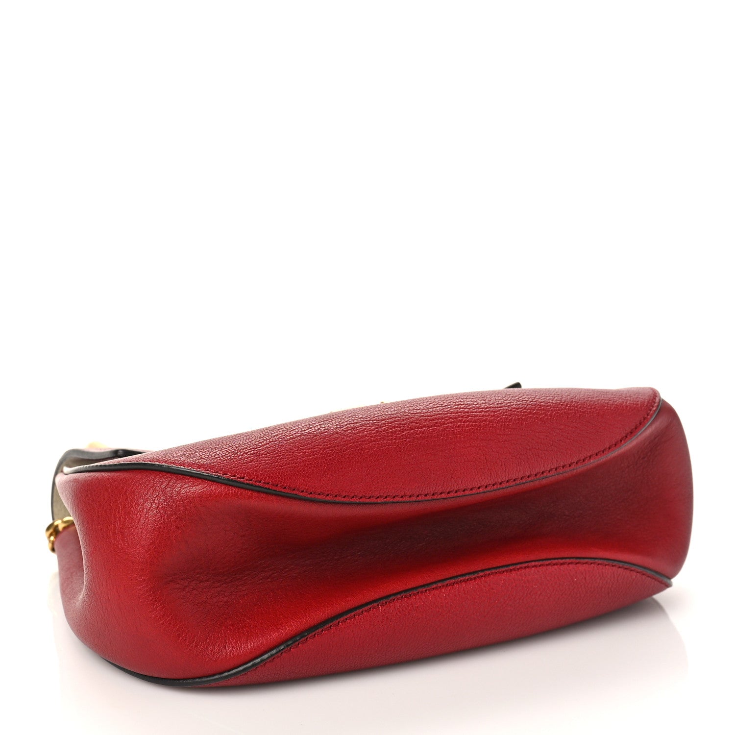 Chloe Goatskin Drew Shoulder Bag Red 4 of 8