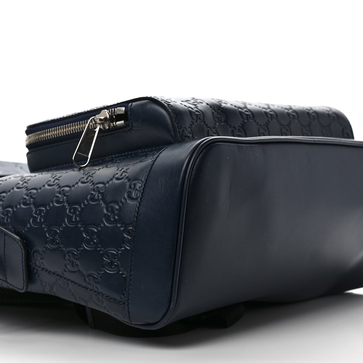 Guccissima Signature Day Backpack Blue