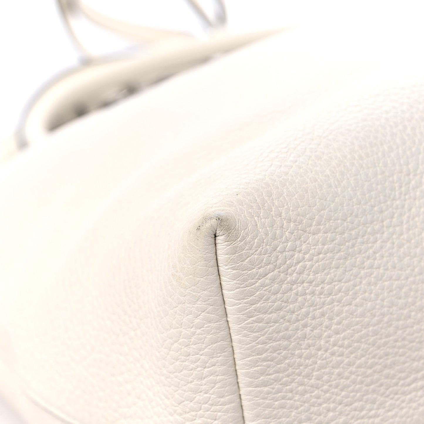 Vitello Phenix Satchel White