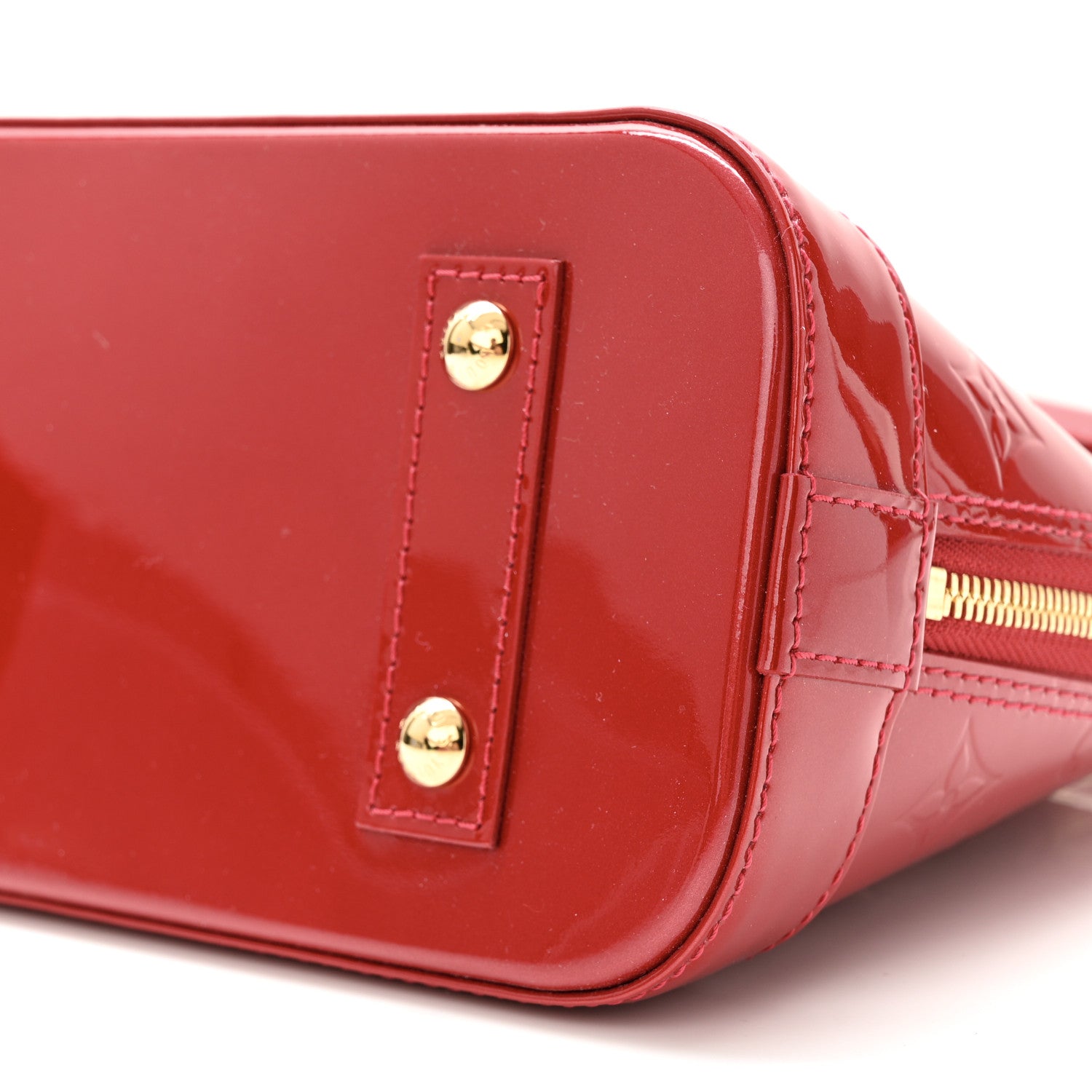 Louis Vuitton Vernis Alma BB Pomme D'Amour 9 of 10