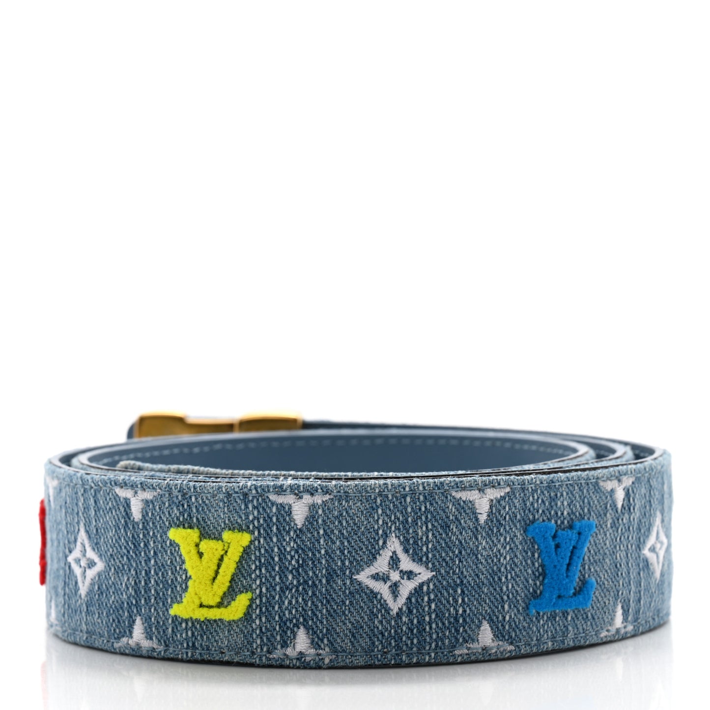 Denim 35mm LV New Wave Belt 90 36