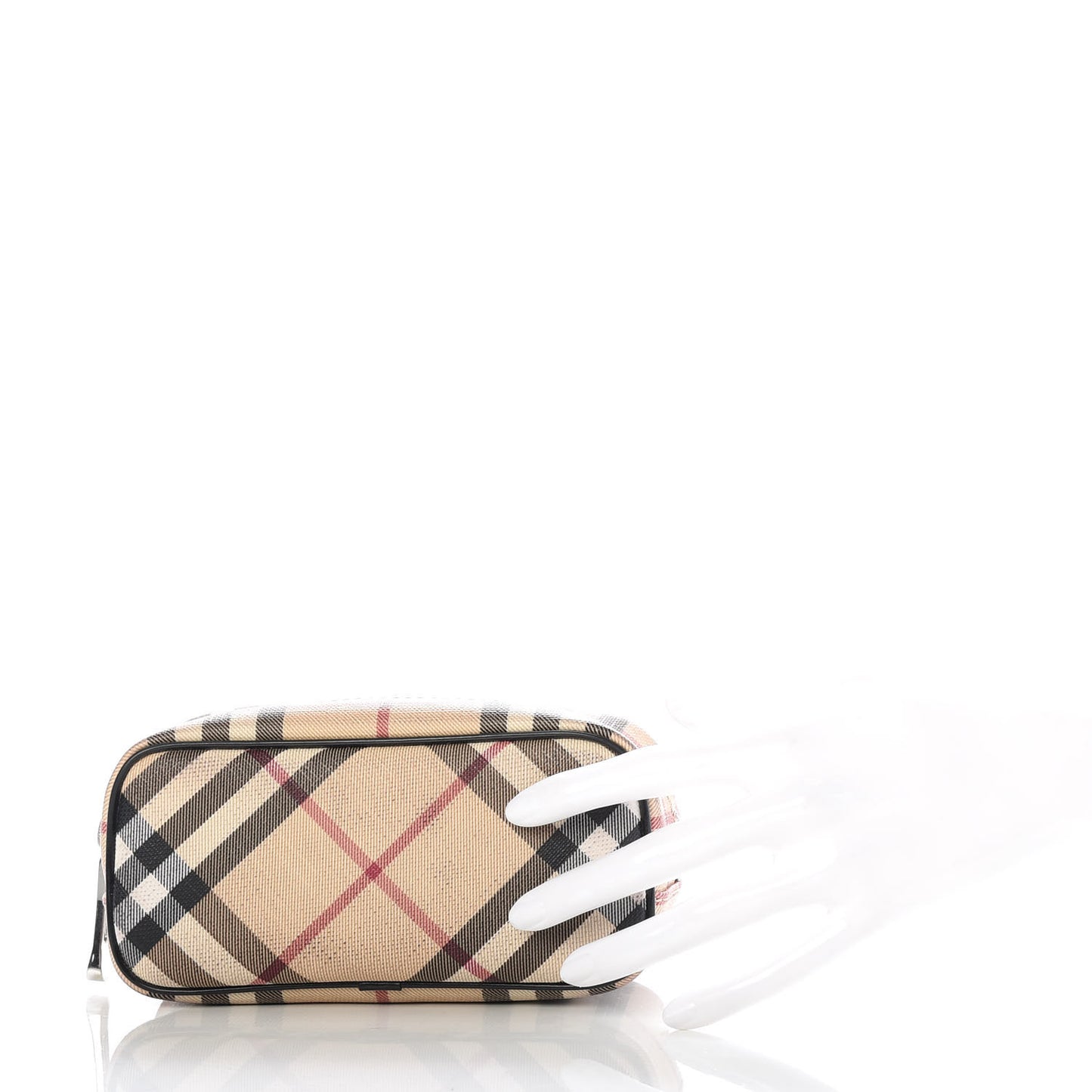 Nova Check Pouch Black