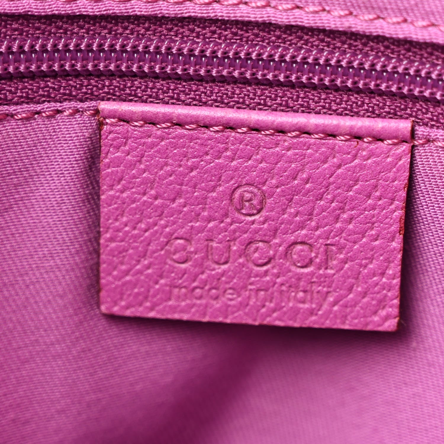 Gucci Monogram Small Abbey Tote Fuchsia 6 of 11