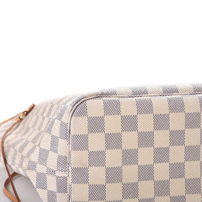 Louis Vuitton Damier Azur Neverfull MM 18 of 21