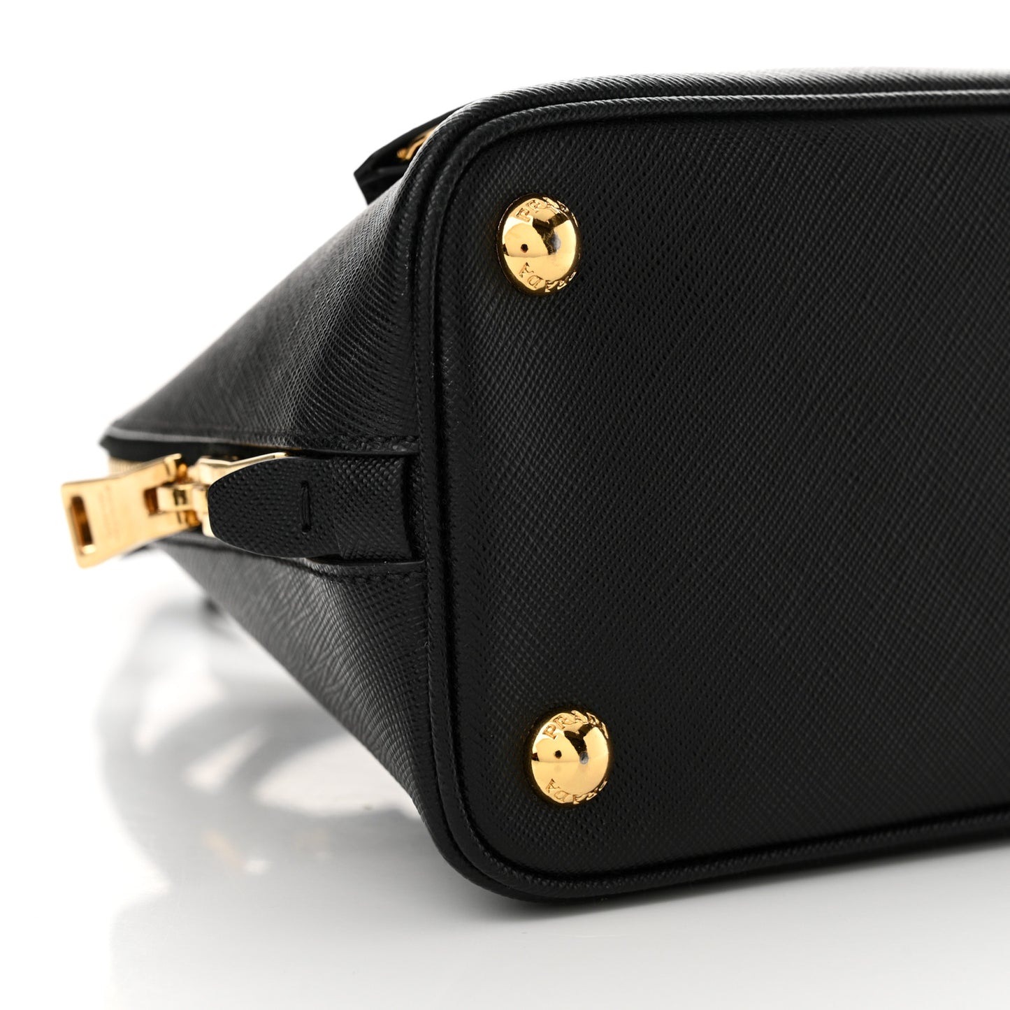 Saffiano Lux Small Promenade Tote Black