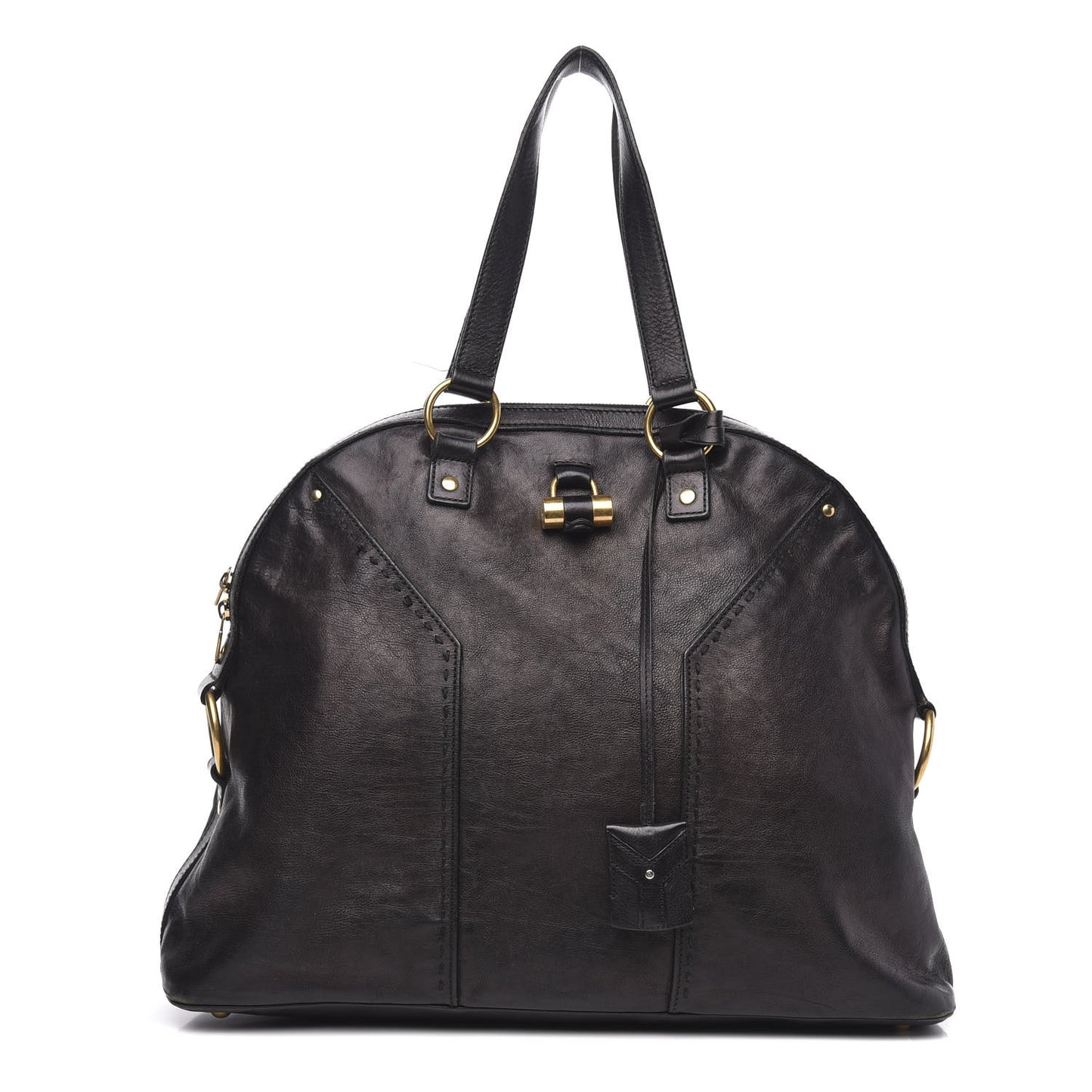 Calfskin Oversized Muse Black