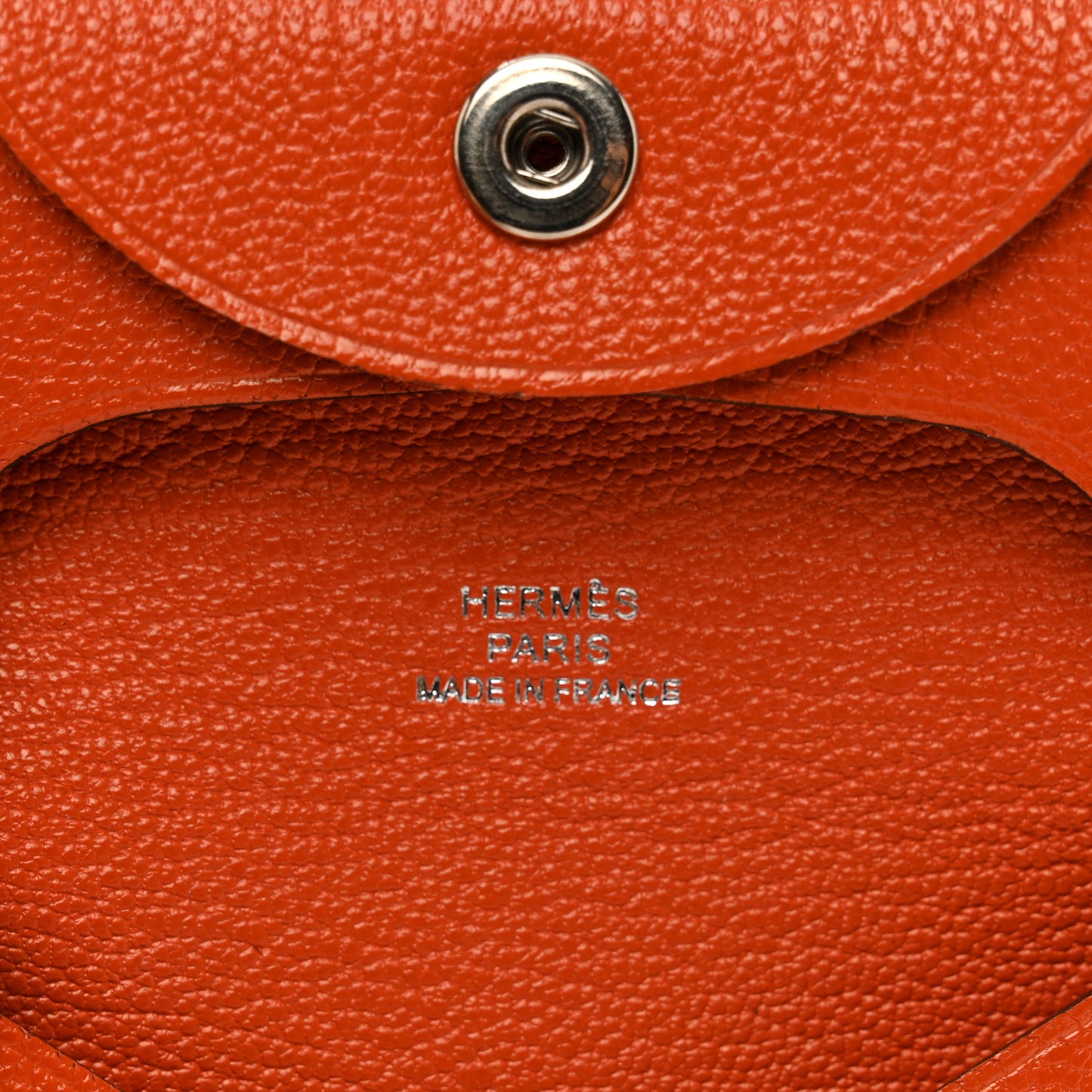 Chevre Mysore Bastia Coin Purse Feu