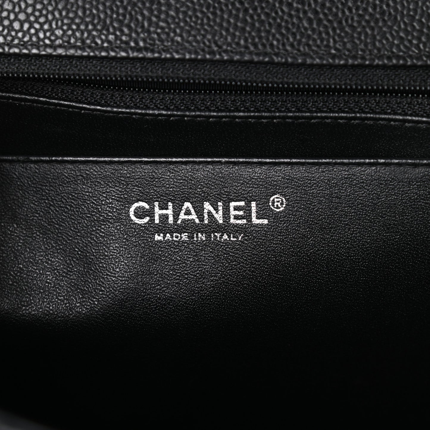 Caviar Quilted Maxi Single Flap Black