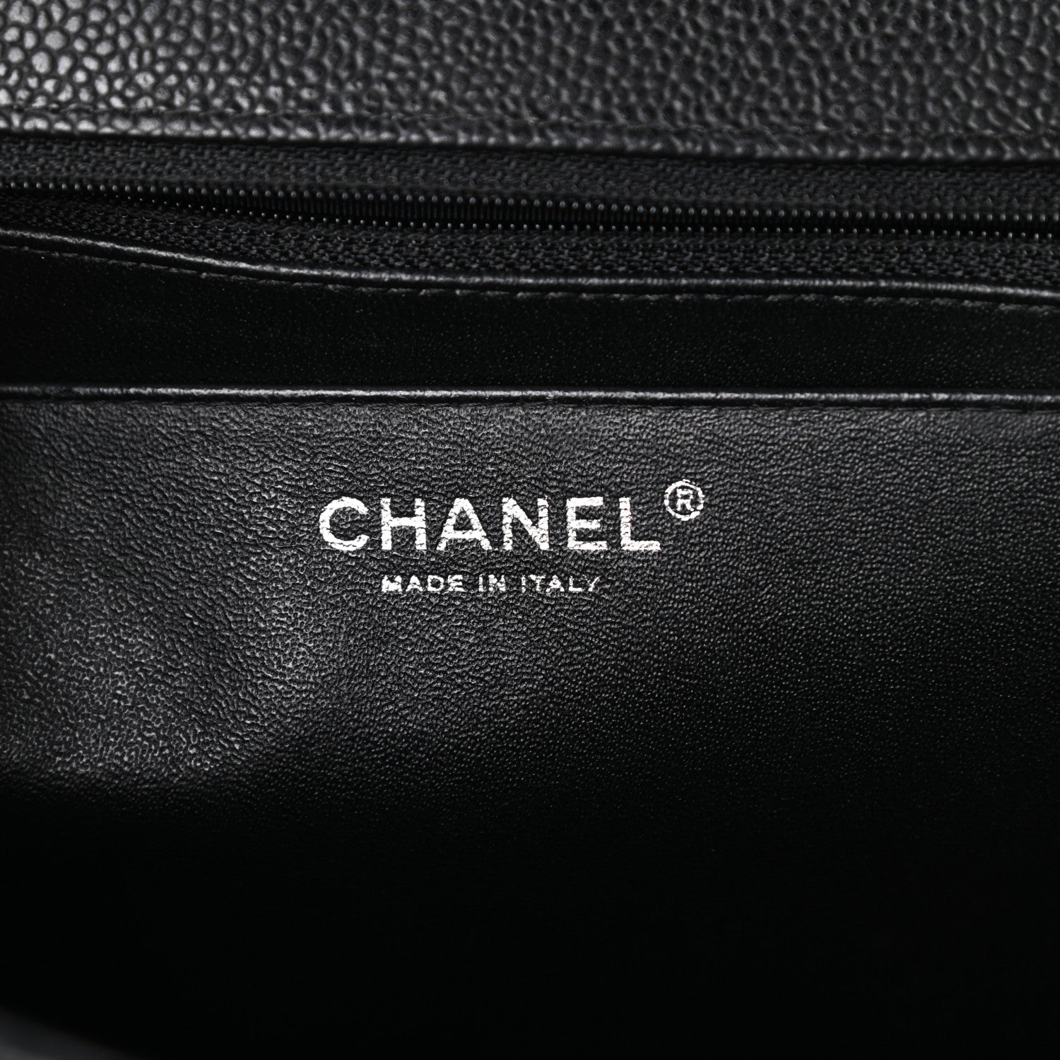 Chanel Caviar Quilted Maxi Single Flap Black 6 of 10