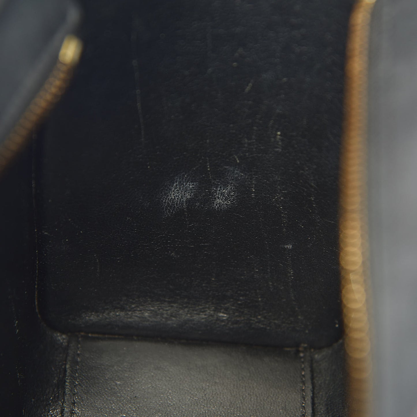 Smooth Calfskin Nano Luggage Black