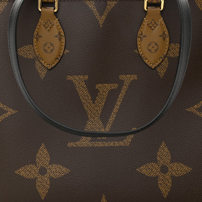 Louis Vuitton Reverse Monogram Giant Onthego MM 8 of 10